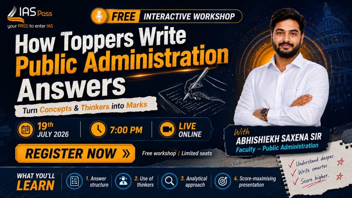 How Toppers Write Public Administration Answers