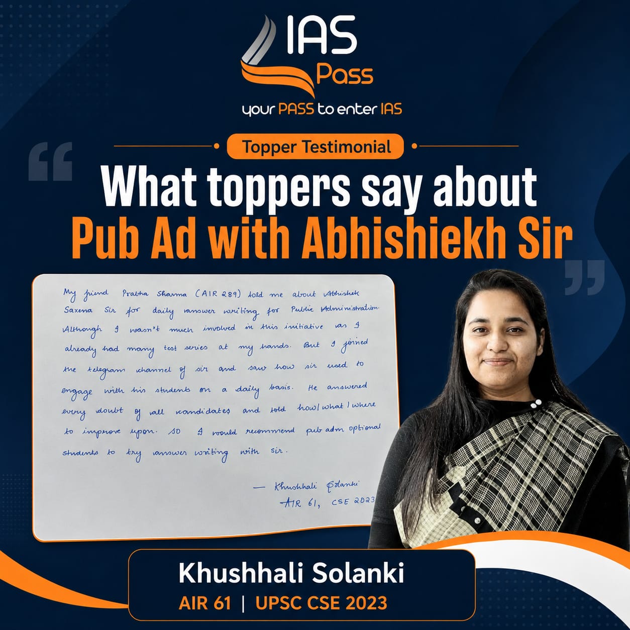 Khushhali Solanki